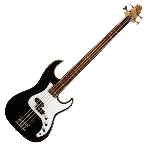 Greg Bennett CR1 black electric bass