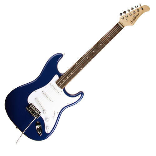 Silvertone SS15 blue electric guitar
