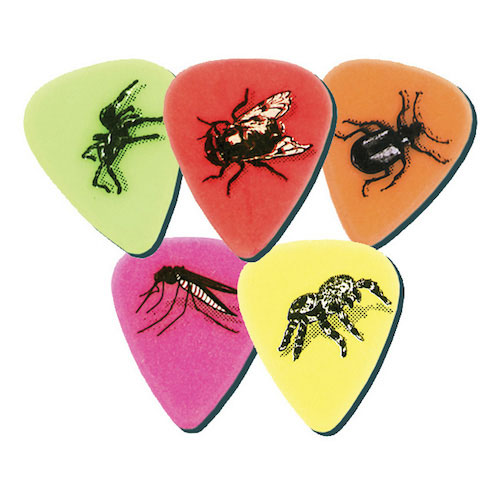 D’Andrea Cool Plecs Outrageous bug guitar picks
