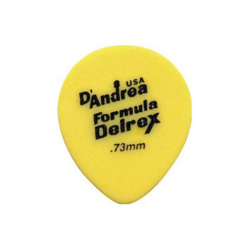 D’Andrea 347 Rounded Teardrop  Delrin Guitar Pick 73mm  